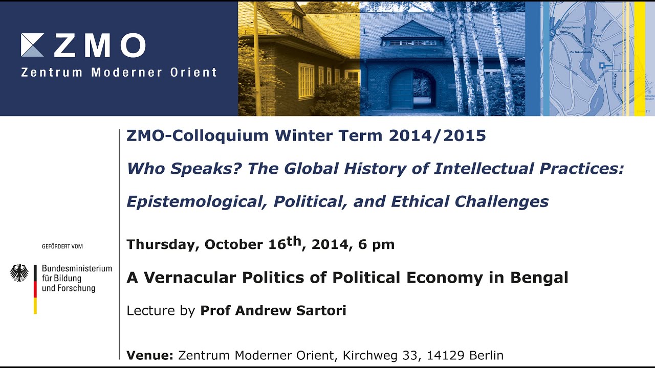 ZMO-Colloquium: Andrew Sartori on 