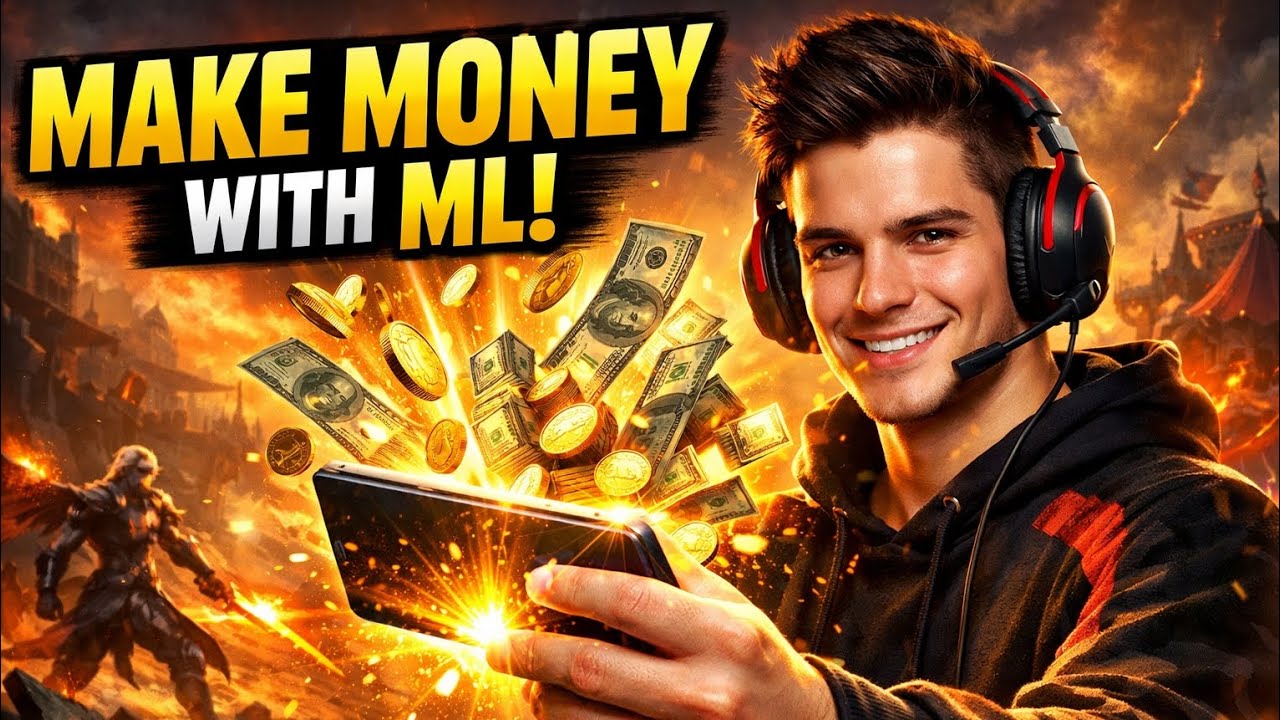 MAKE MONEY WITH MOBILE LEGEND 🤑🤑