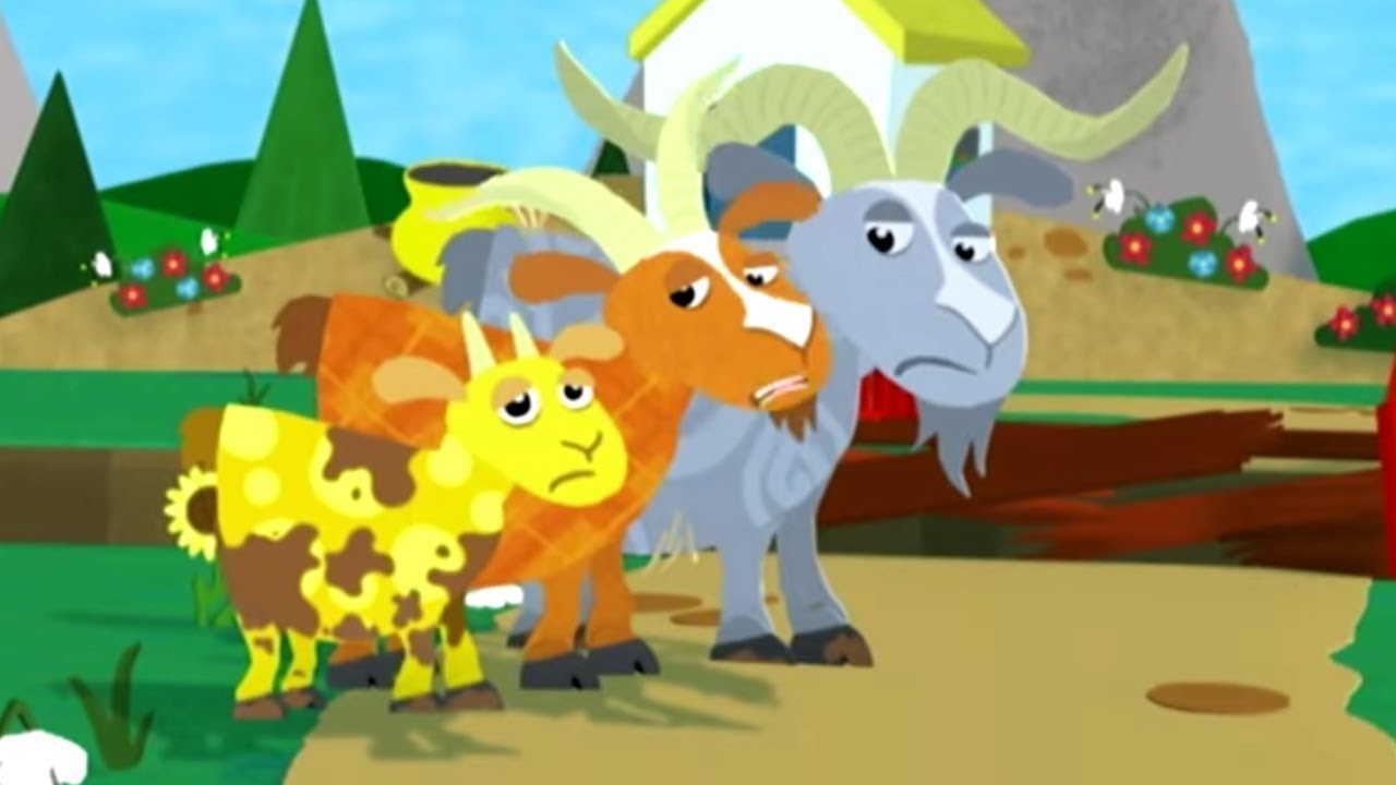 Super WHY! and The Three Billy Goats Gruff | Super WHY! S01 E22