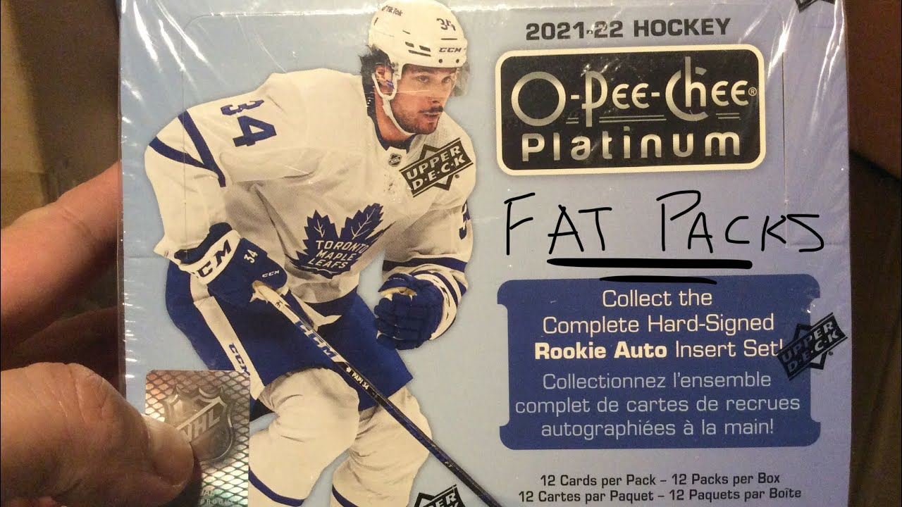 2021-22 OPC Platinum Fat Pack (Hobby) Box