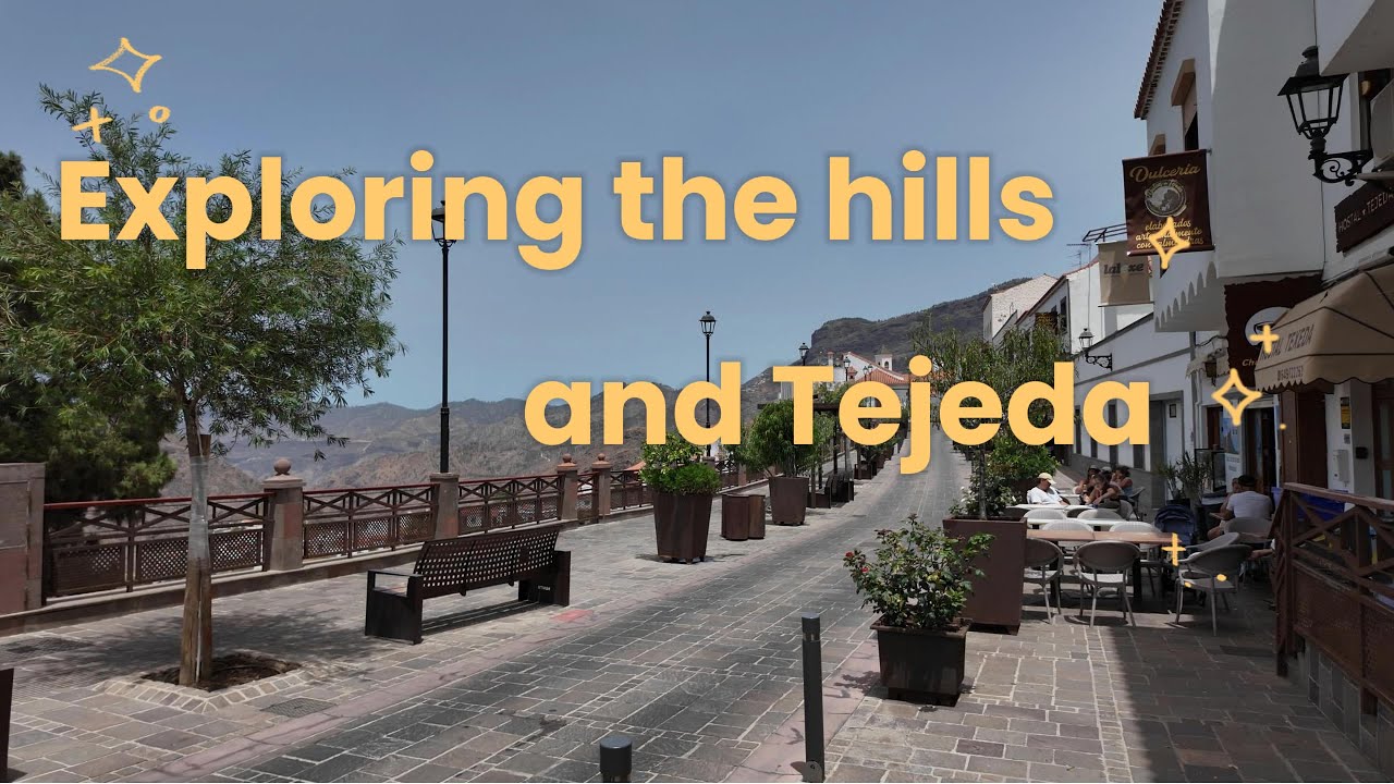 Driving up in to the hills to Tejeda