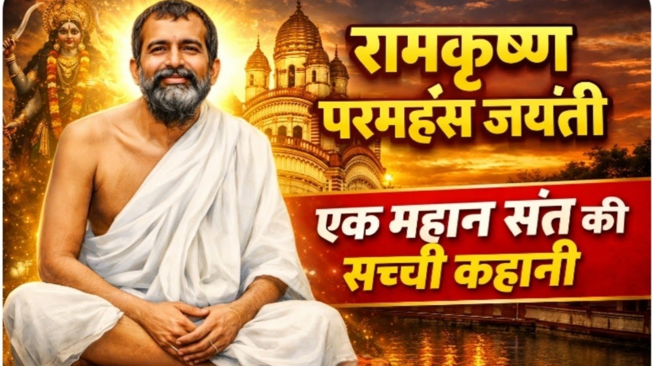 रामकृष्ण परमहंस जयंती की अद्भुत कथा | उनका जीवन और चमत्कार | Ramakrishna Paramhansa Jayanti Story