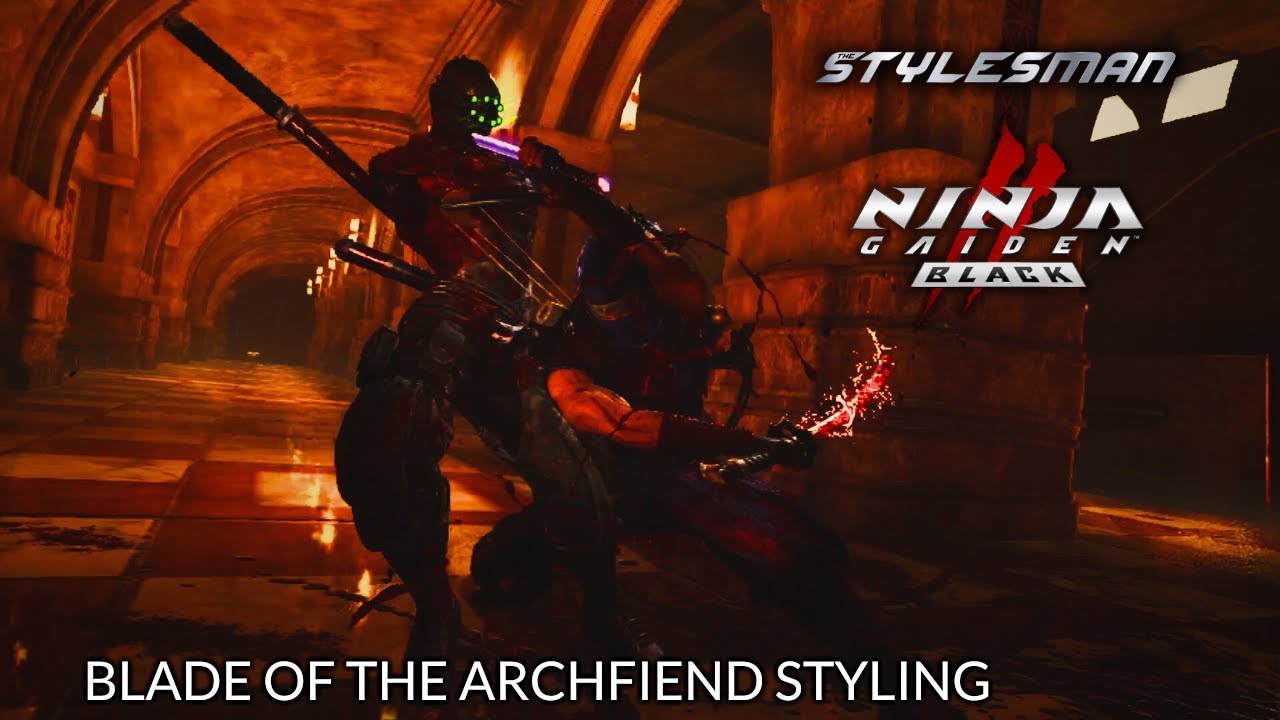 Ninja Gaiden 2 Black - Blade Of The Archfiend Styling
