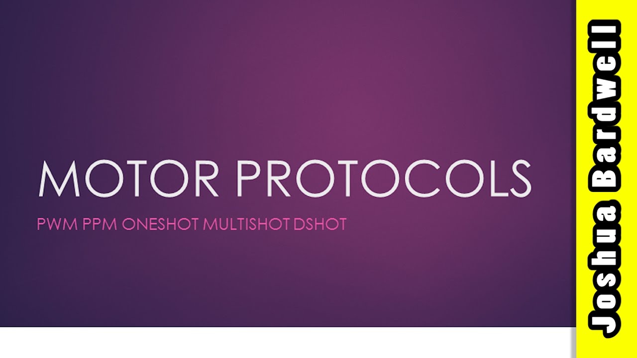 Dshot: Everything You Need To Know | ESC MOTOR PROTOCOLS - PART TWO