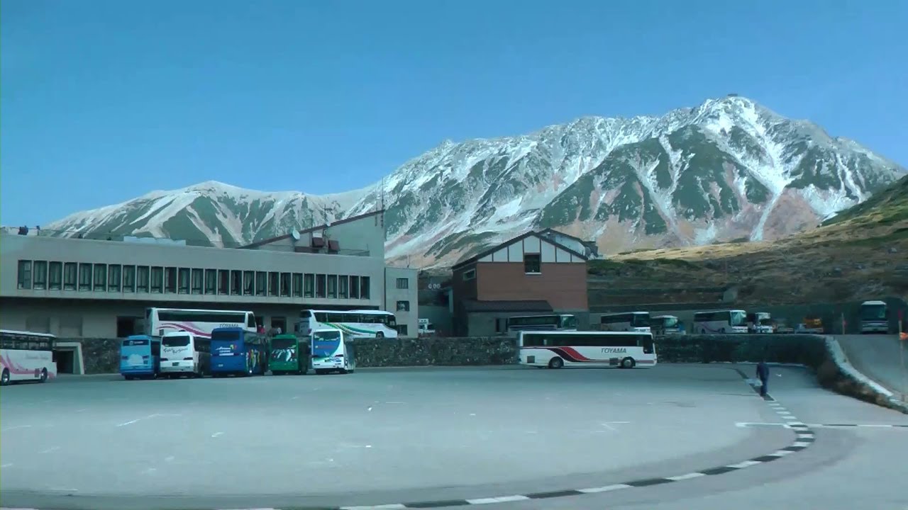 立山黒部アルペンルート(3) 立山高原バスで美女平から室堂へ Tateyama Kurobe Alpine Route