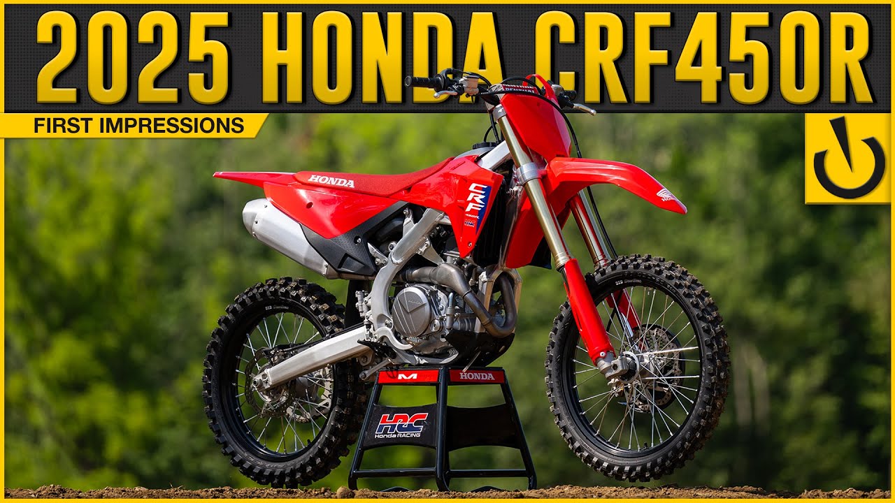 Тестирование Honda CRF450R 2025 года — революционность лучше эволюционности?