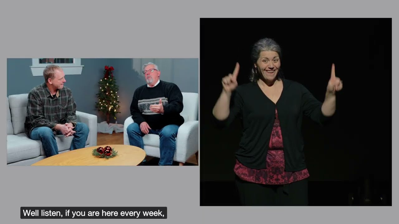 Church at home 2025 (ASL)