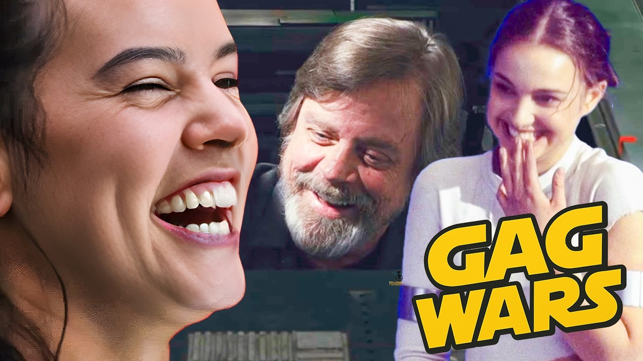 Bloopers Where Star Wars Actors Couldn't Control Their Laugh