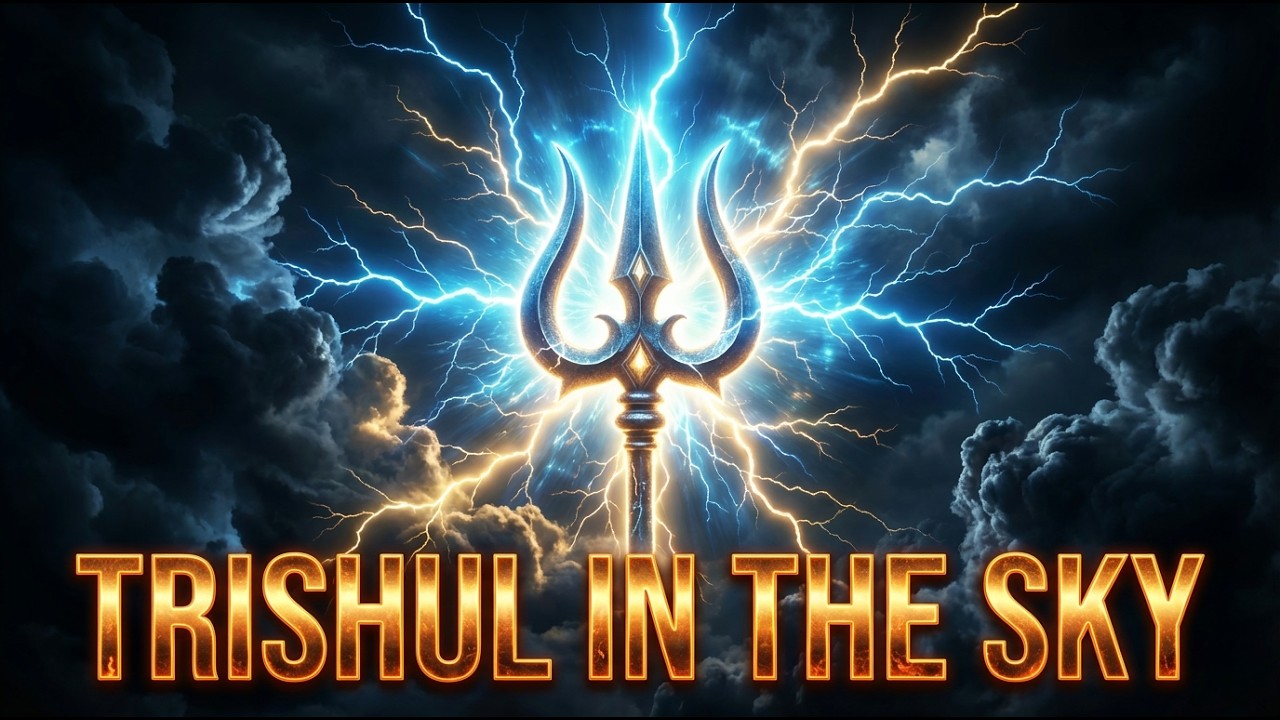 Trishul in the Sky 🔱⚡ Mahadev Power Vibes 🔥 Hindu Music Hub || Devotional Anthem