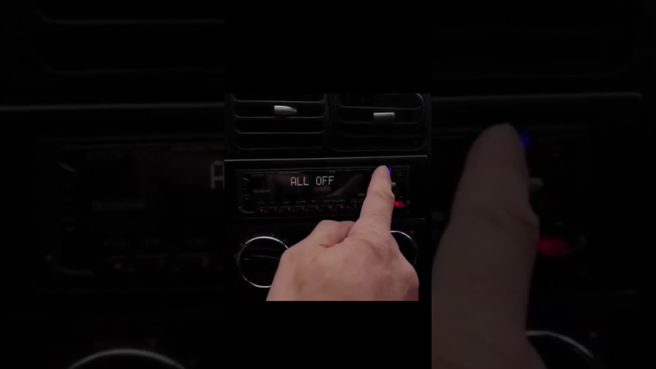 Corrado radio, Kenwood krc 708 [head unit flips] #corrado #radio #vw