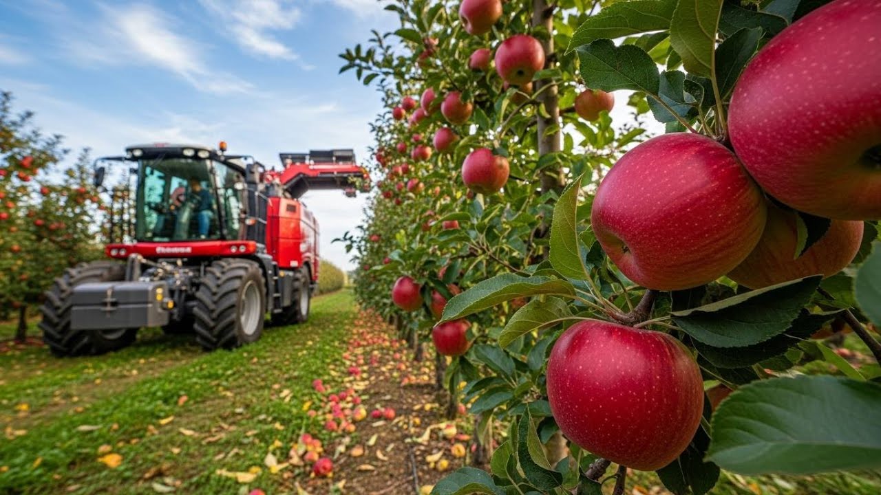 New Zealand Apple Industry Explained – Harvesting and Apple Juice Processing