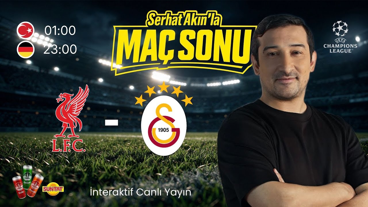 😤 Liverpool 4-0 Galatasaray | Maç Sonu CANLI | Serhat Akın'la