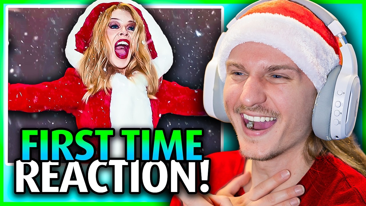 🎅 WAS THAT BJORN FROM ABBA?! | FIRST TIME Reacting to Kylie Minogue - XMAS ❄️