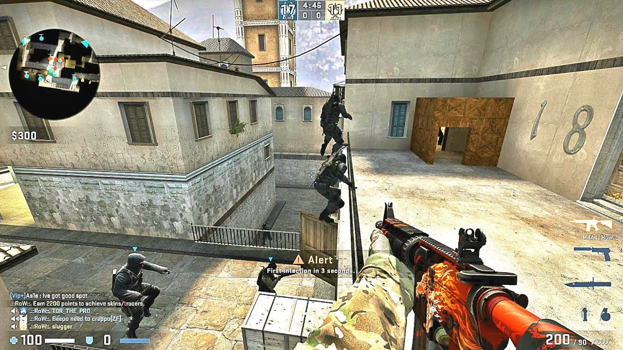 CS:GO · Zombie Survival Mod: cs_italy (Custom map with Secrets)