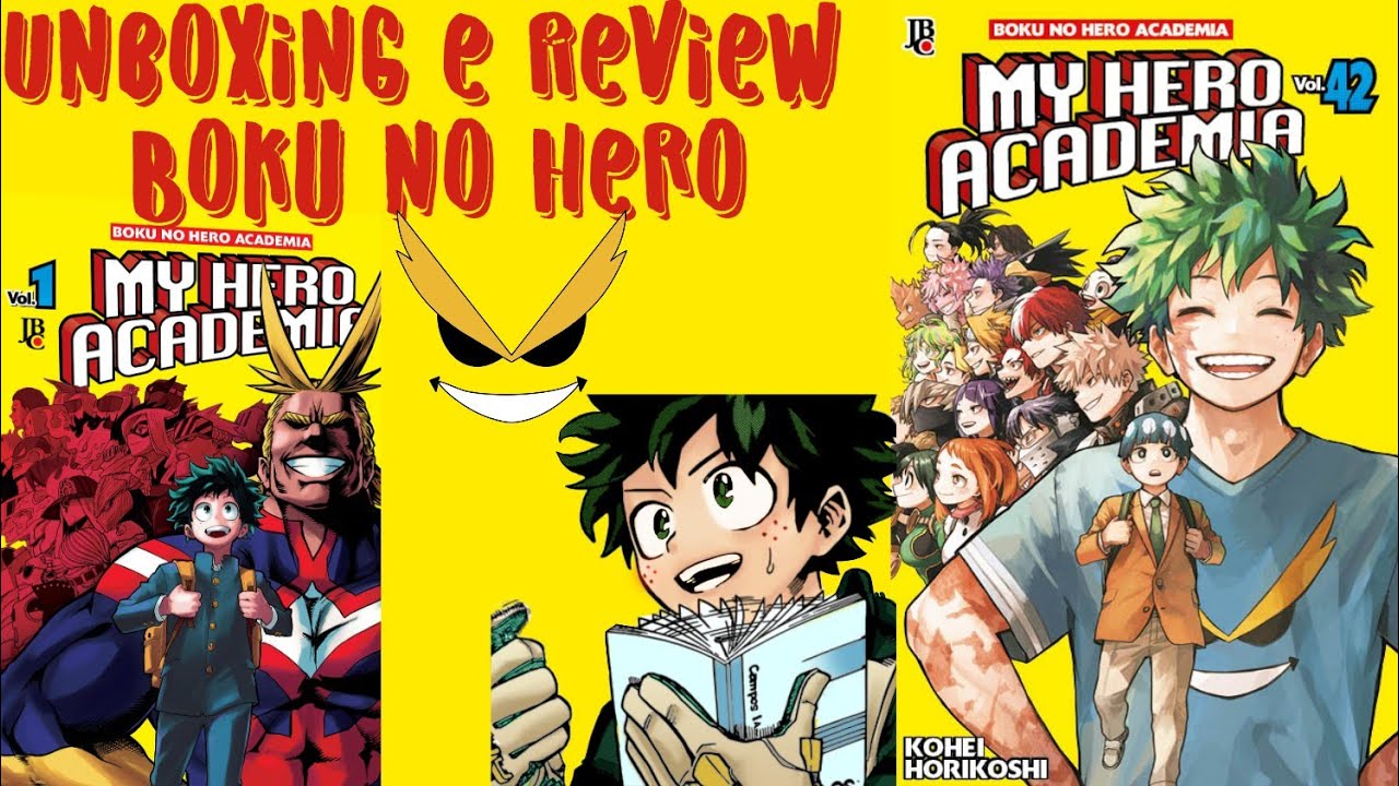 Unboxing e Review do Mangá de Boku no Hero Academia! 💥👊🦸‍♂️🦸‍♀️👊🔥🪶