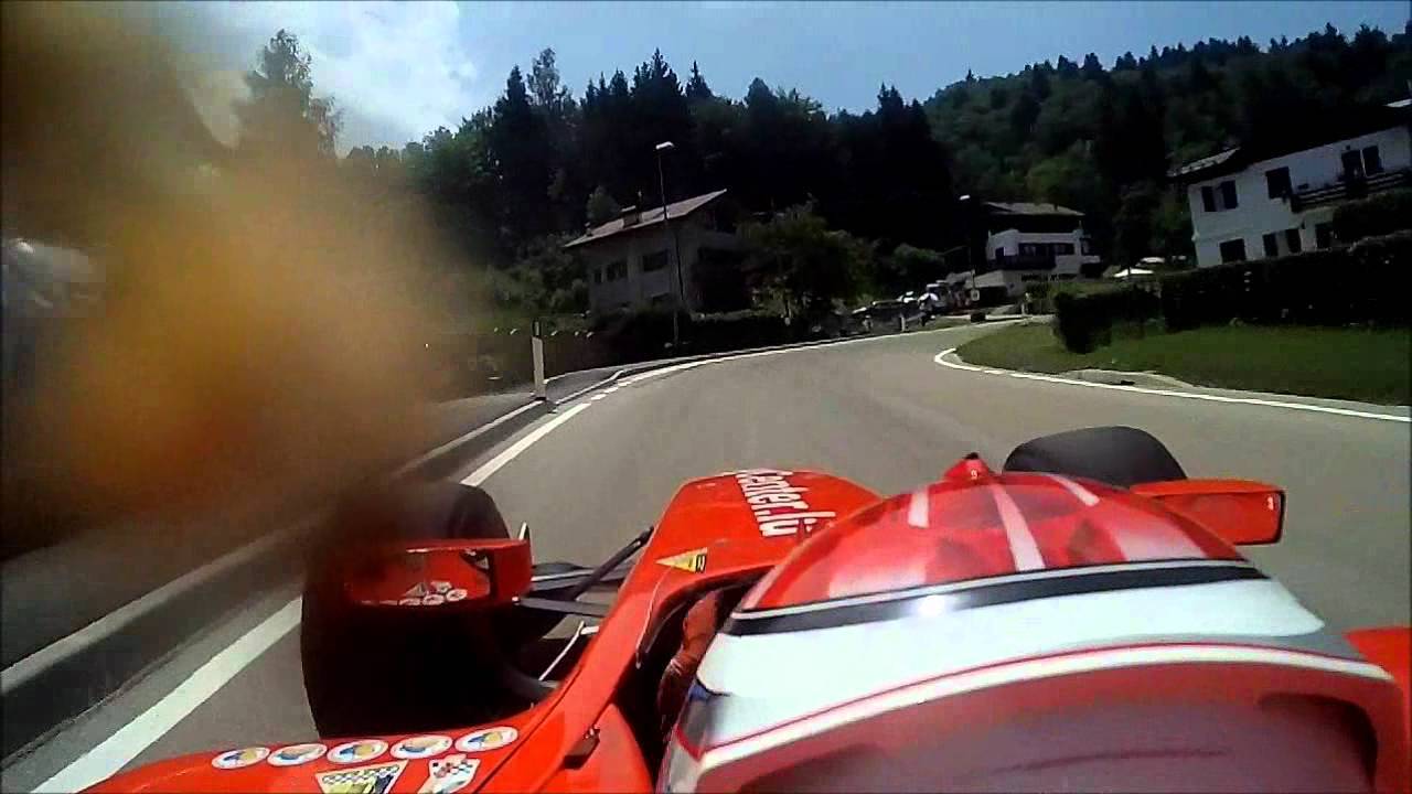 Onboard with David Hauser (Dallara GP2) - Trento 2012