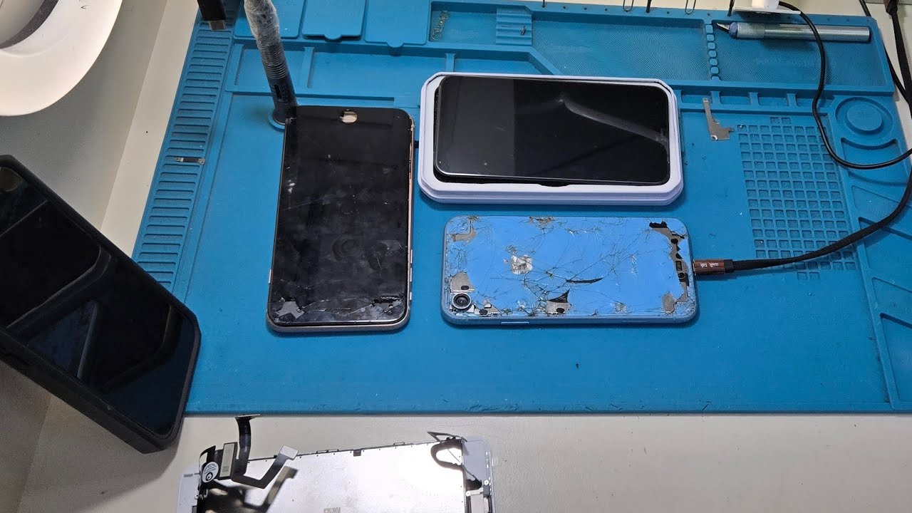 Apple IPhone XR screen replacement #technicianlady