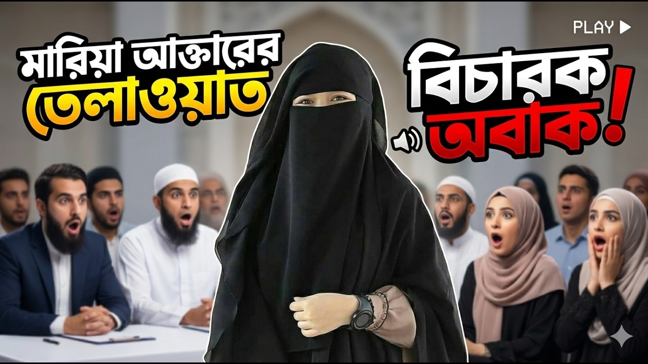 মারিয়া আক্তার এর অসাধারণ কোরআন তেলাওয়াত