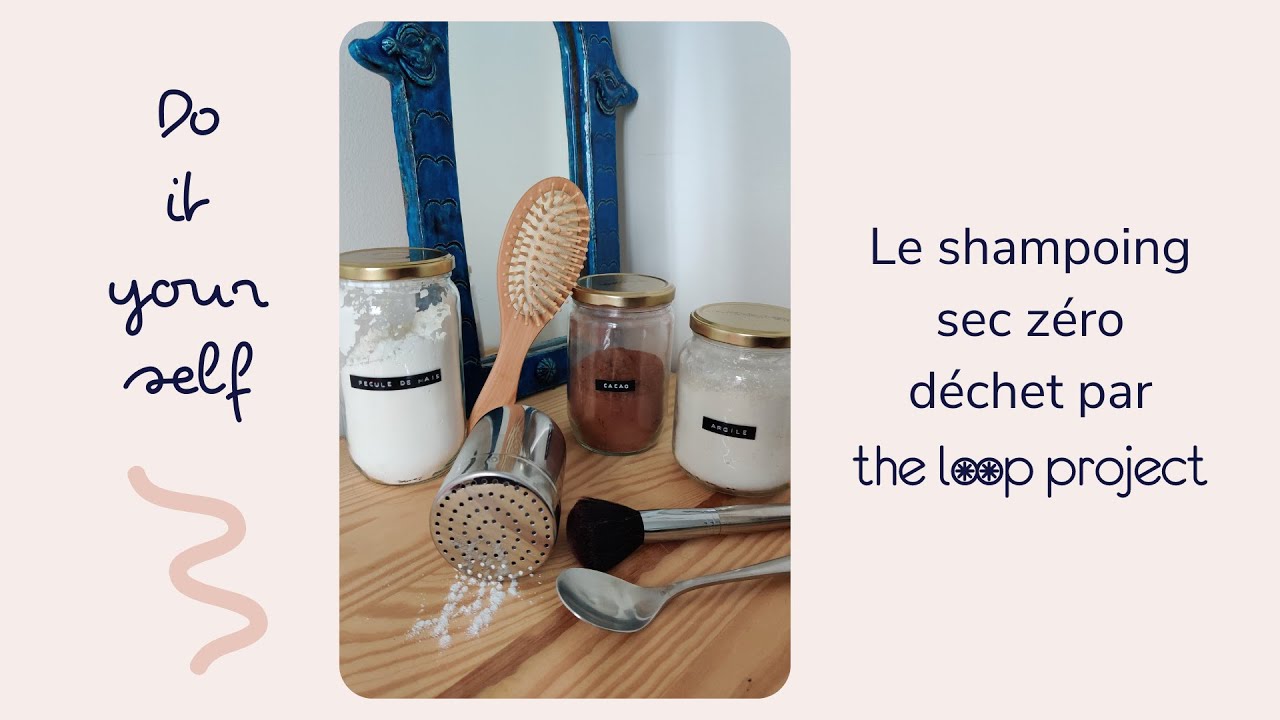 DIY &mdash; Le shampoing sec z&eacute;ro d&eacute;chet