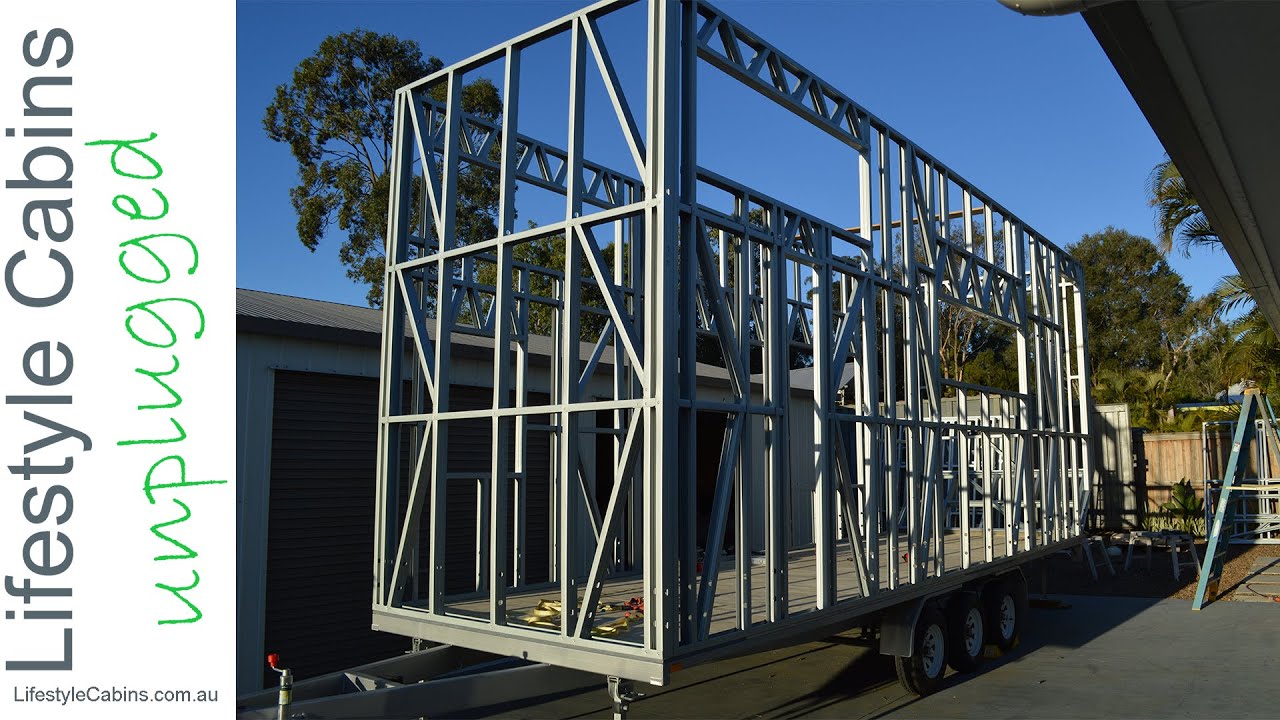 Tiny House Build Steel Frame Install