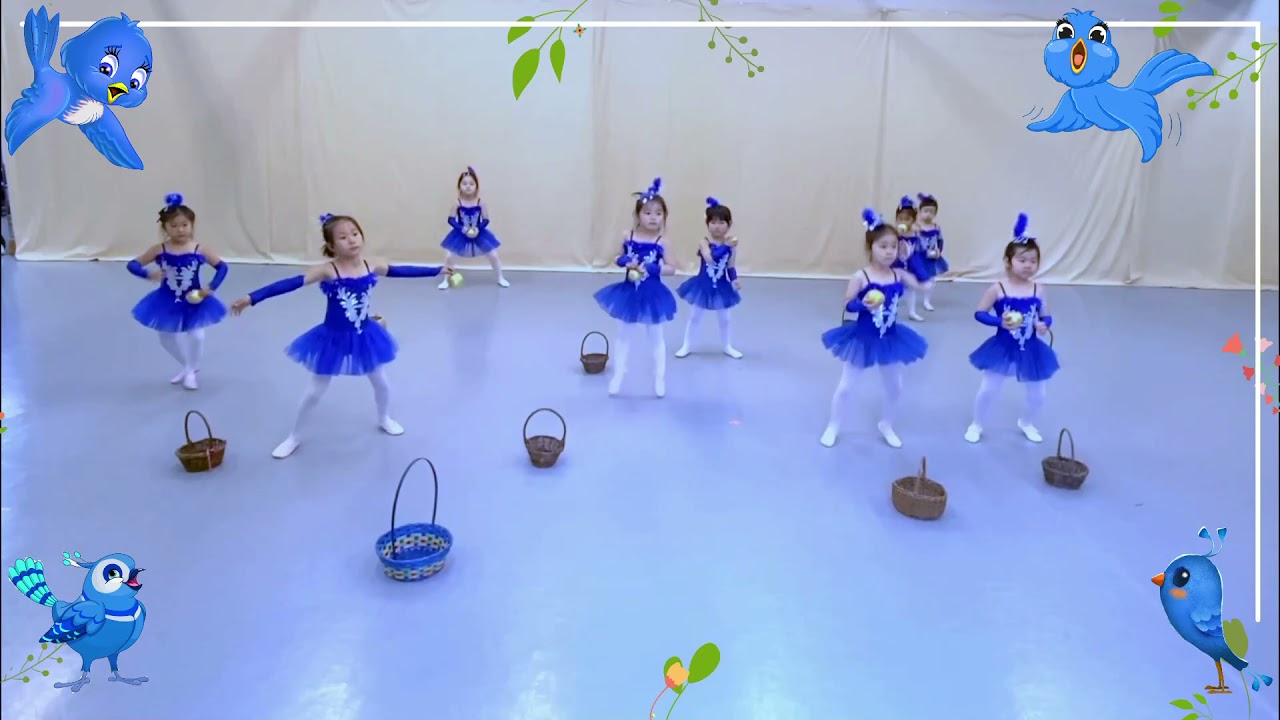 Blue Birds Ballet Dance for 3-5 YRS