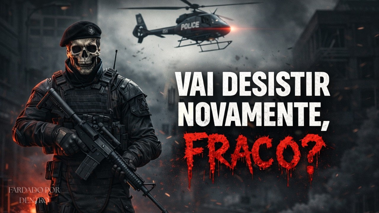 🎵VAI DESISTIR NOVAMENTE, FRACO?