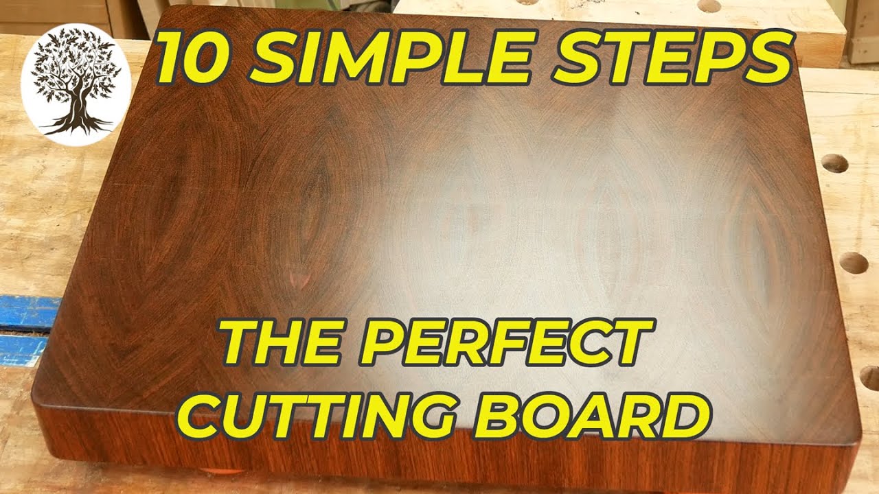 How to make an End Grain Cutting Board in 10 easy steps