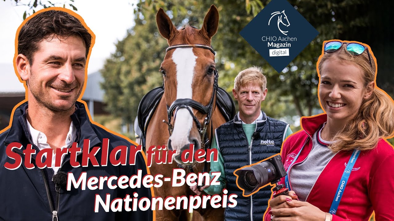 Gänsehaut! Steve Guerdat verliebt in sein Top-Pferd ❤ | Momo Equestrian auf Tour beim CHIO Aachen 🤩