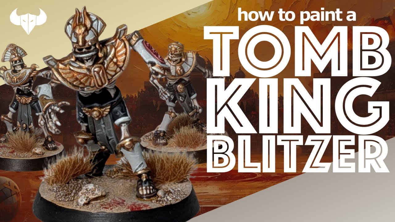 Tomb King Blitzer - Painting Tutorial