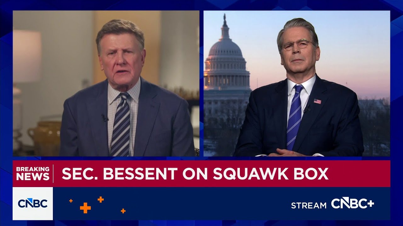 Watch CNBC's full interview with Treasury Secretary Scott Bessent