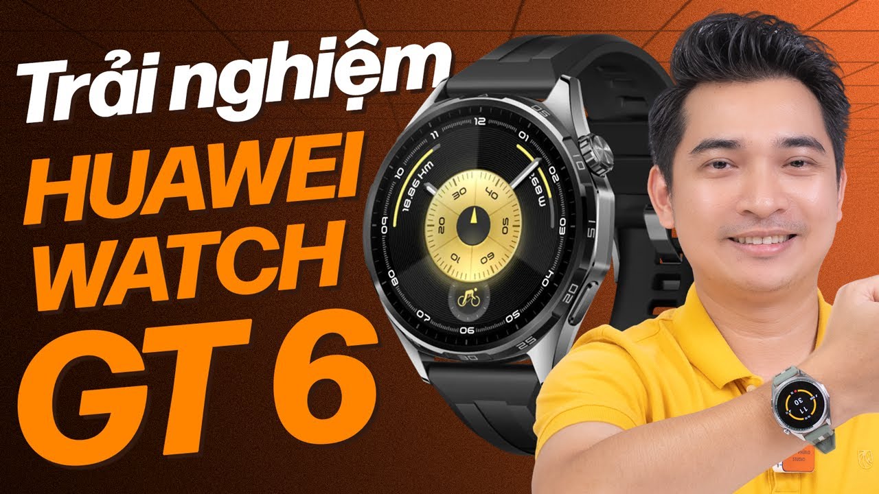HUAWEI WATCH GT 6 : khó tìm thấy đối thủ trong phân khúc giá !!!