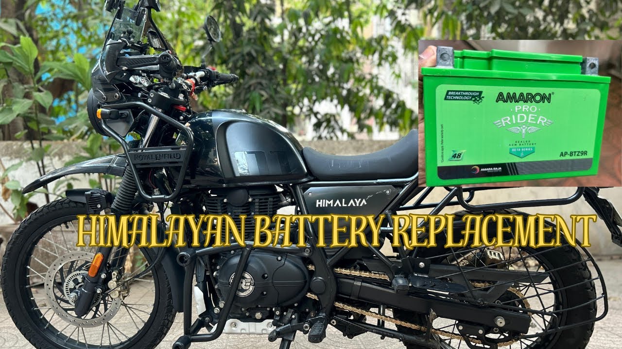 Amaron Battery Replacement for Himalayan 411 | Himalayan 411/Scram 411 Modification