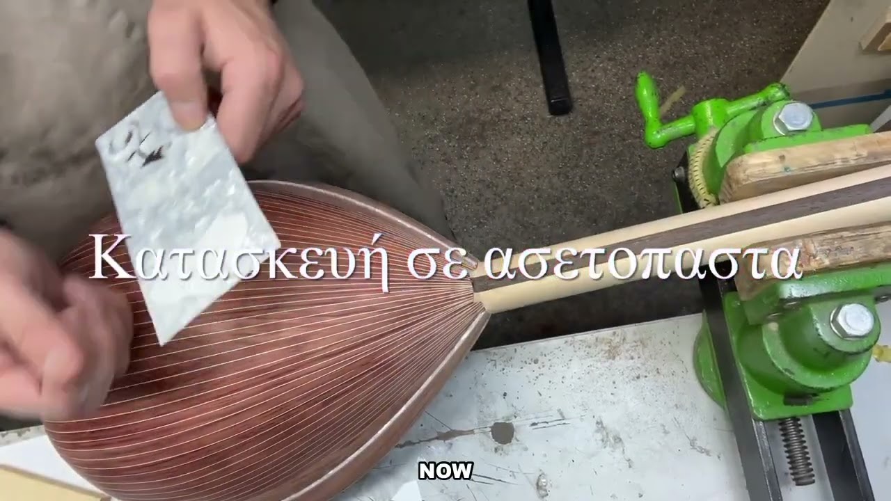 Building a Greek bouzouki Nr.44 - Englisch subtitles