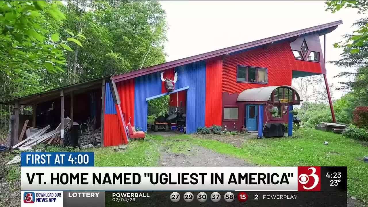 Vermont home wins dubious honor as 'Ugliest House in America'