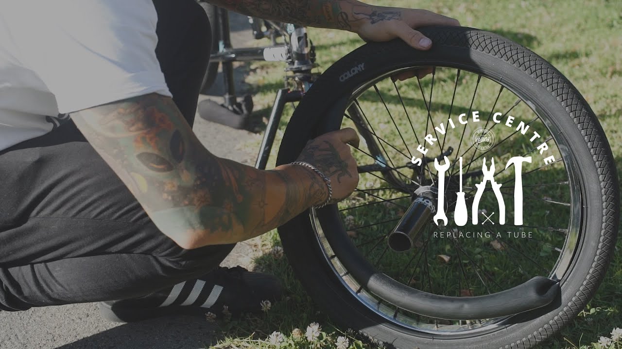 Как заменить камеру велосипеда BMX - Colony BMX