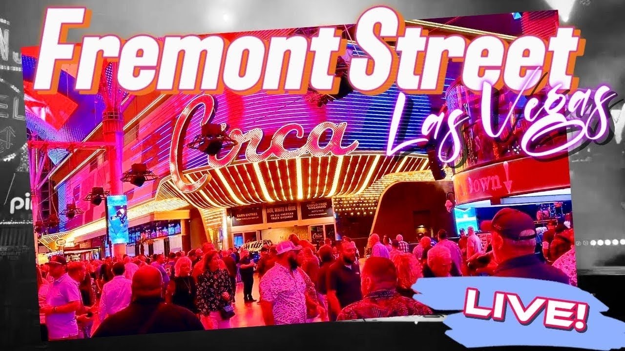 IRL Las Vegas Live! 🎉Fremont Street Wednesday Night Livestream🍻 #lasvegaslive