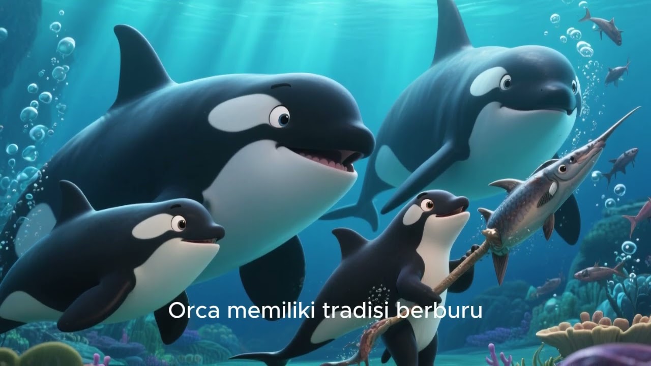 Animals for Kids Orca Whales #1