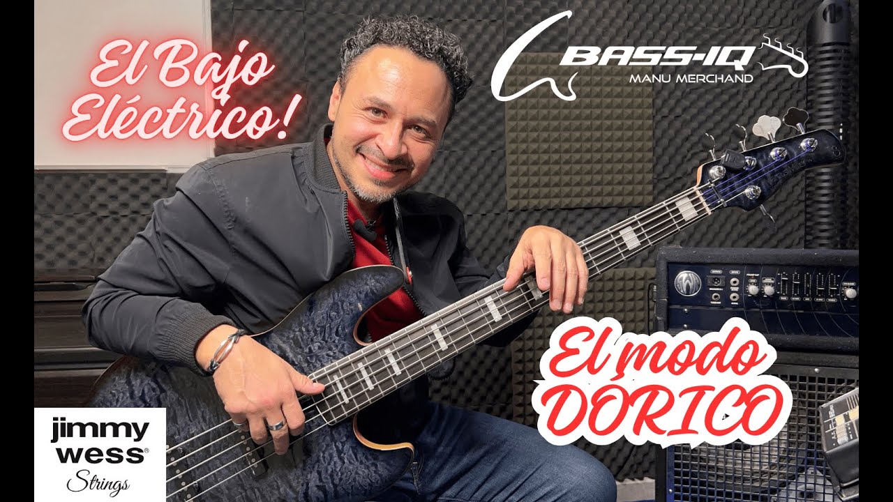 Manu Merchand Modo Dórico - Explicación para el Bajo Eléctrico-