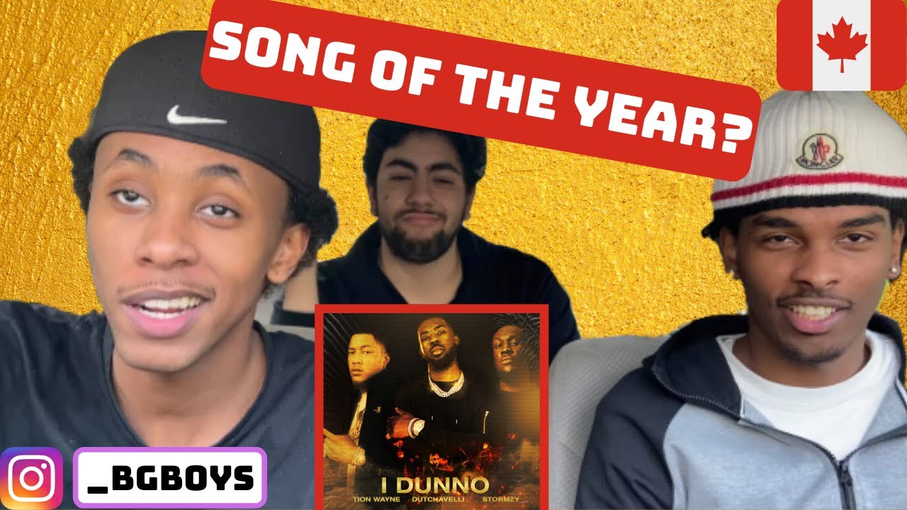 Tion Wayne x Dutchavelli x Stormzy - I Dunno [Music Video] Reaction/Review *CANADIAN*
