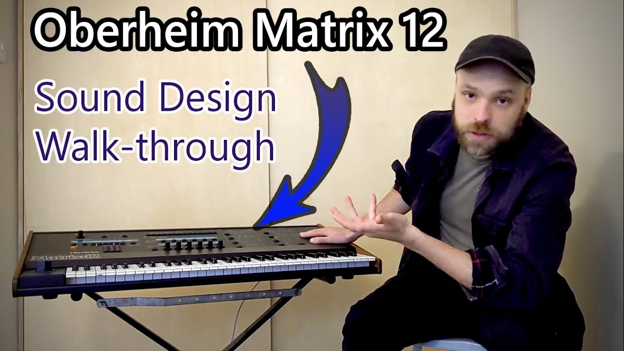 Oberheim Matrix 12 - Sound design from scratch