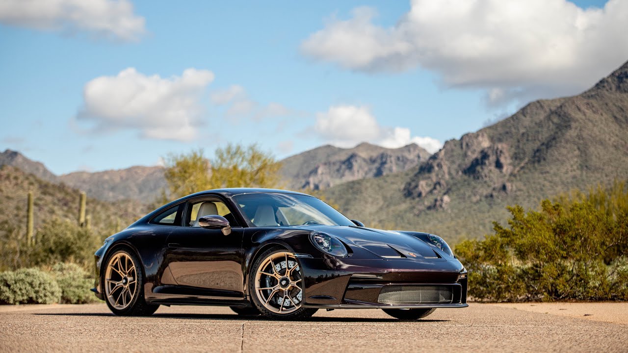 Superior Red Metallic 2022 Porsche 911 GT3 Touring Walk Around