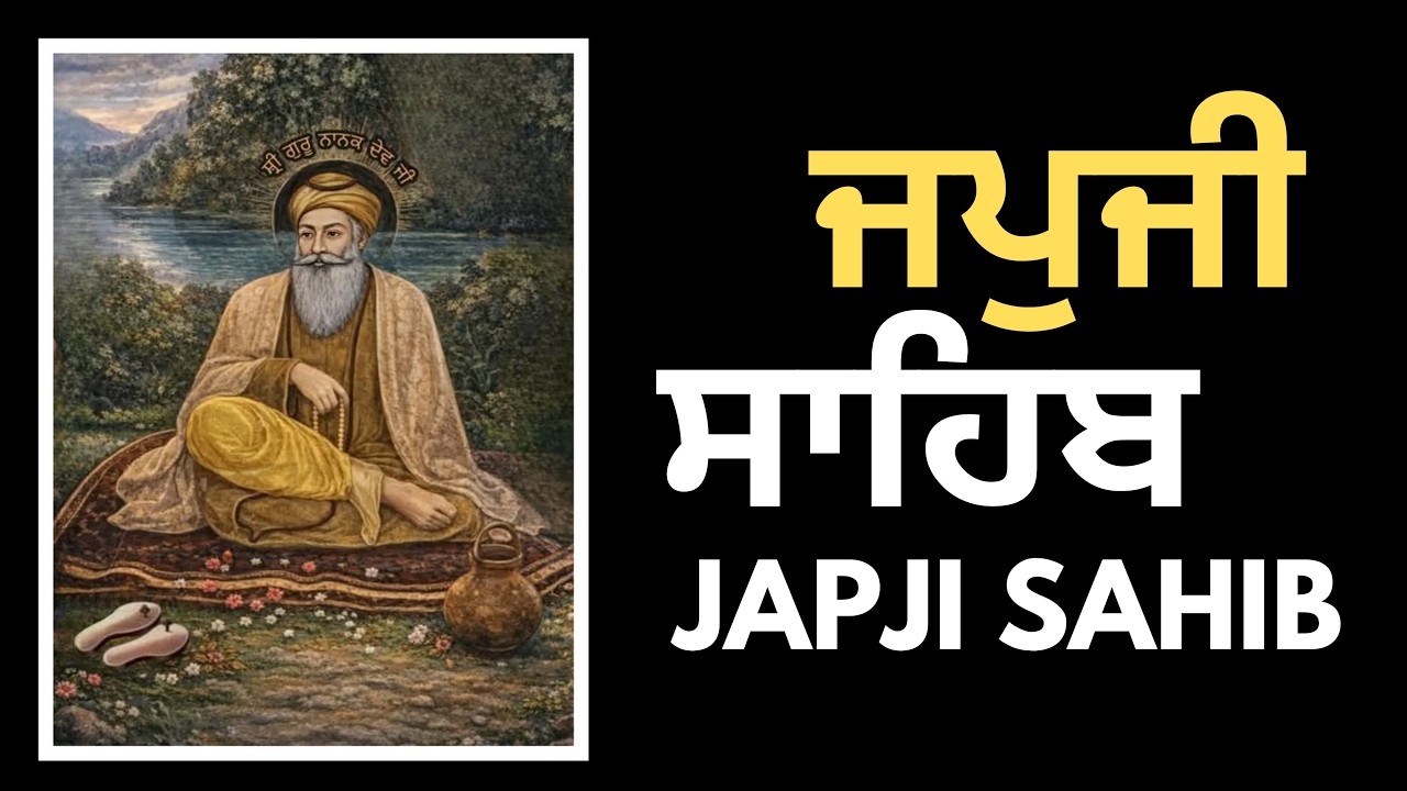 Japji Sahib Full Live Path | ਜਪੁਜੀ ਸਾਹਿਬ ਪਾਠ | Nitnem | Gurbani Kirtan Live #japjisahibpath