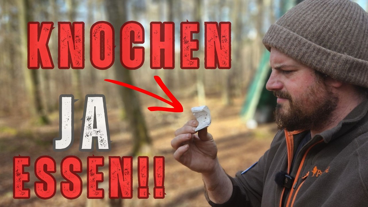 100% Mineralstoff aus einem Knochen! Notnahrung
