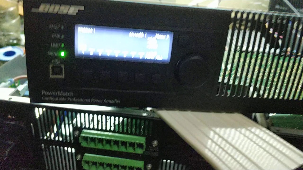 Test turn on Bose PM8500