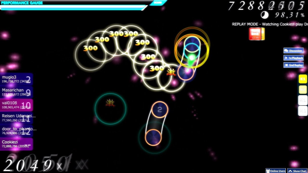 osu! - when Cookiezi goes CRAZY ~ DragonForce - Revolution Deathsquad [Legend] + Hardrock/Hidden