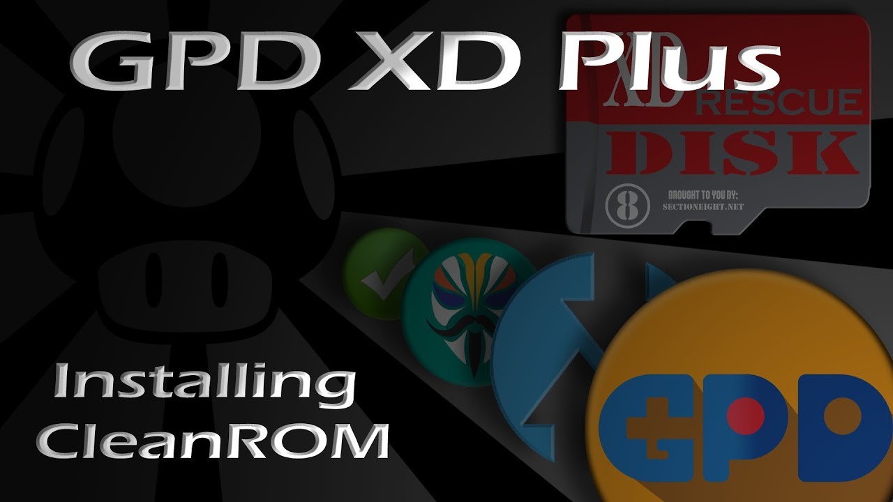 GPD XD Plus: Installing CleanROM