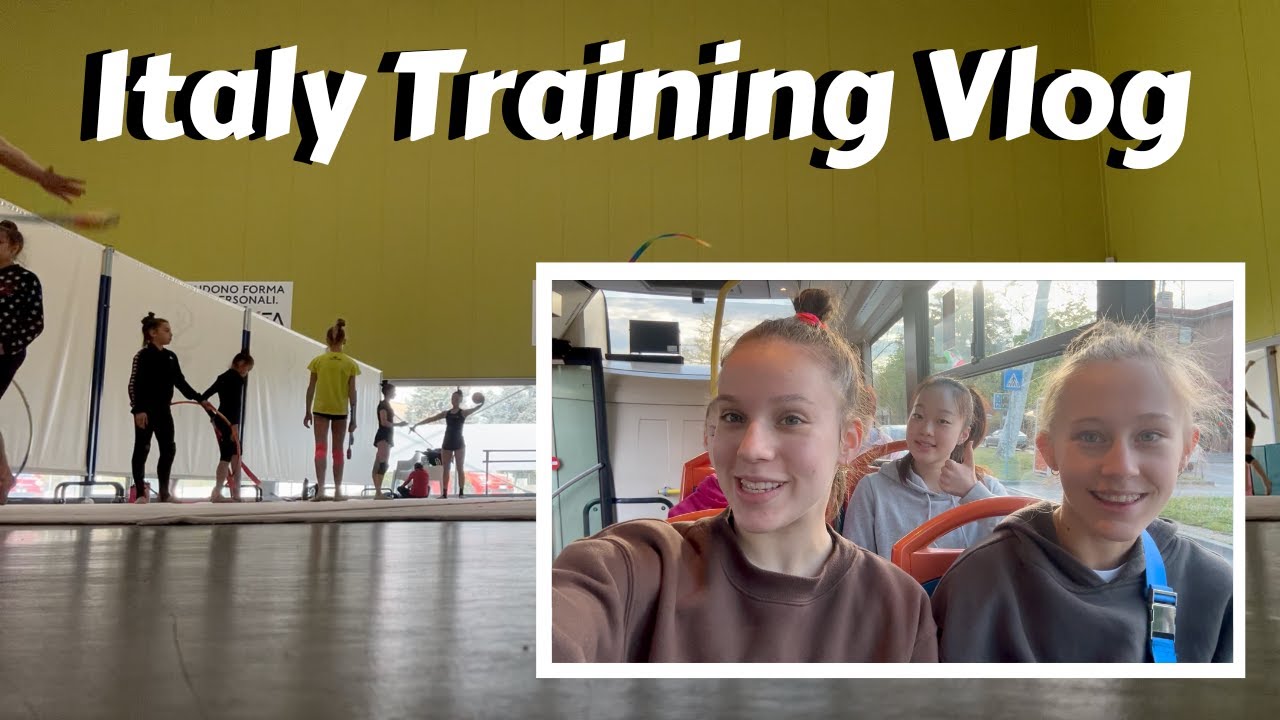 Rhythmic Gymnastics Training Camp Vlog | Italy 🇮🇹