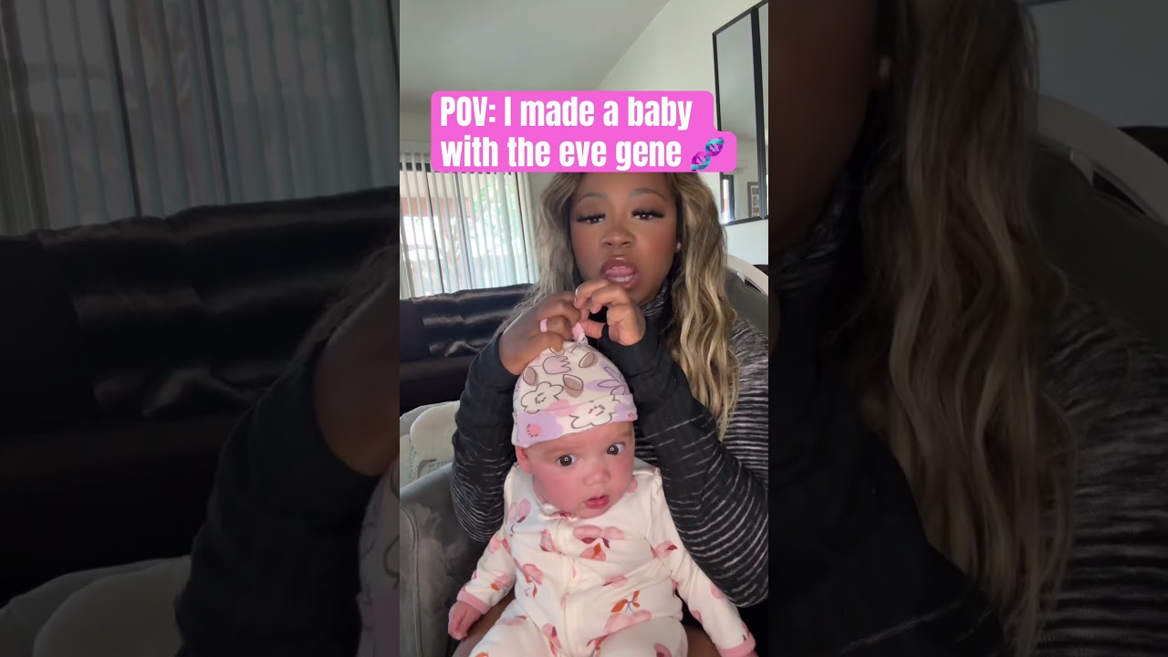 &ldquo;Why is your baby so white and you&rsquo;re not&rdquo; it&rsquo;s the eve gene! #motherdaughter #biracial