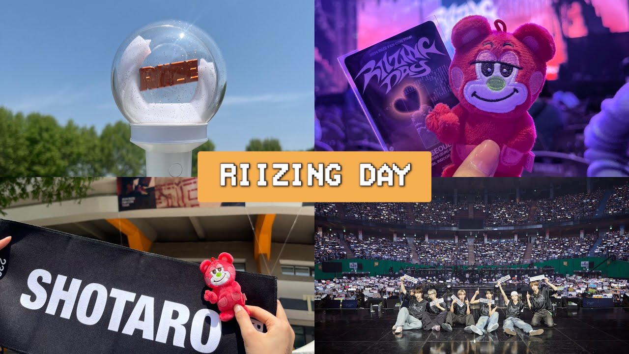 [브리즈 브이로그 #10] RIIZING DAY | 첫콘 겉돌, 막콘 사첵 체험기✨ | JPNSUB