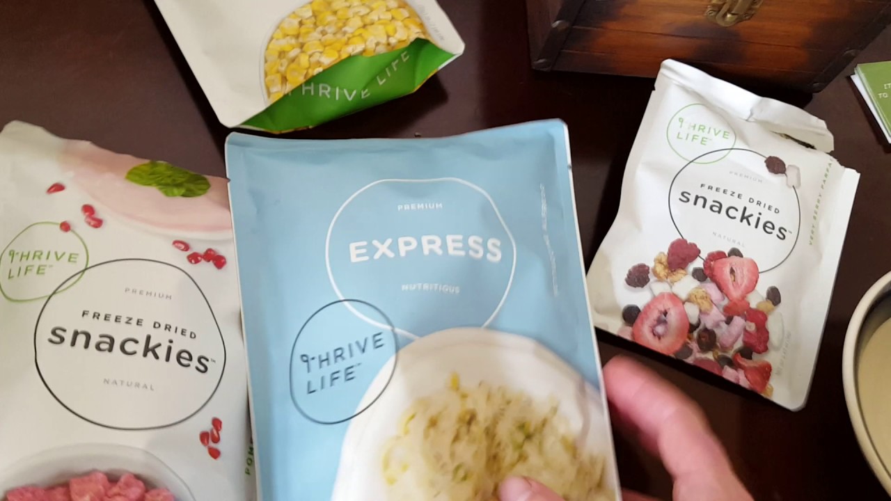 Thrive life freeze dried foods review survivaljunk.com